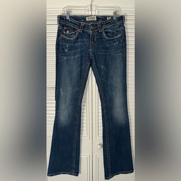 Mek Denim Women’s New York Bootcut‎ Distressed Jeans Size 29 - Picture 1 of 13